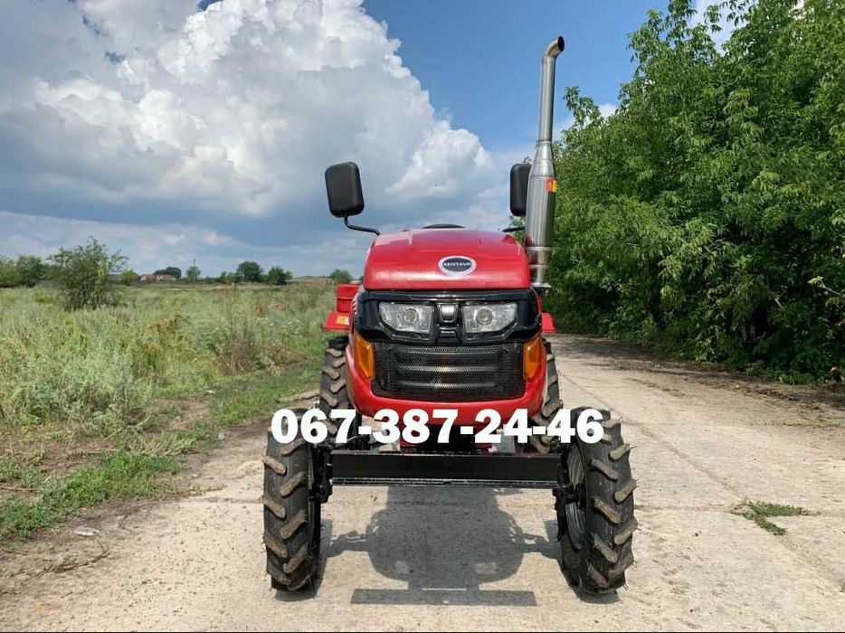 Мототрактор Кентавр 160 B з фрезою і плугом Дводиск зчепл КРЕДИТУЄМО