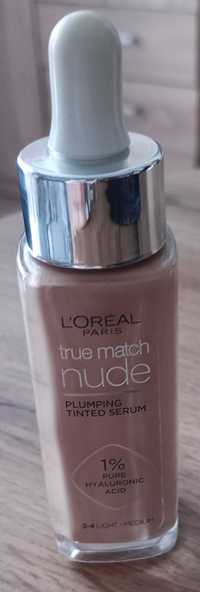 Podkład L'ORÉAL True Match Nude Plumping Tinted Serum  3-4 medium