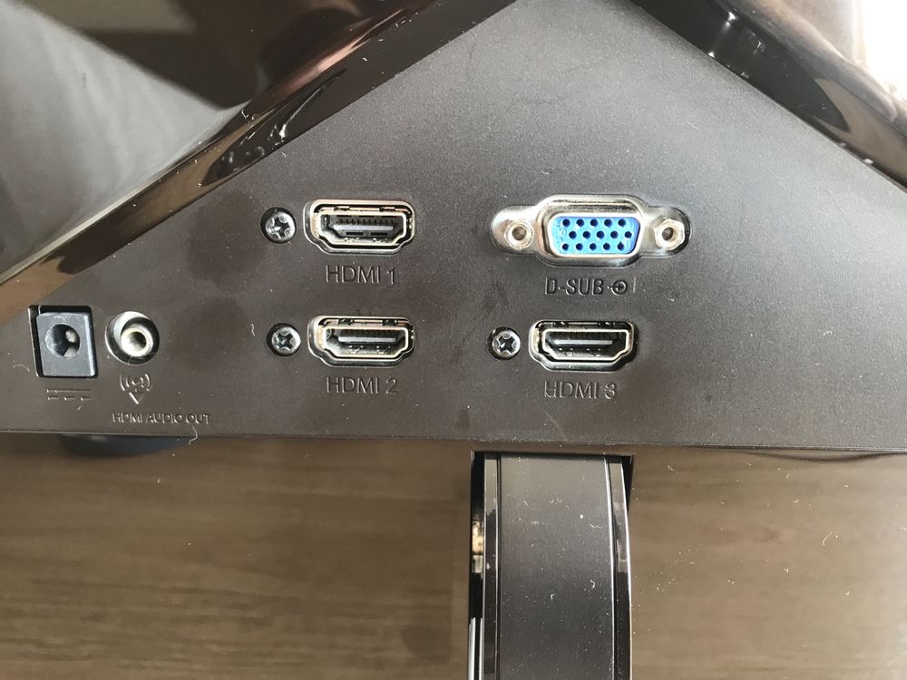 Monitor LCD Philips 27”com Ambiglow