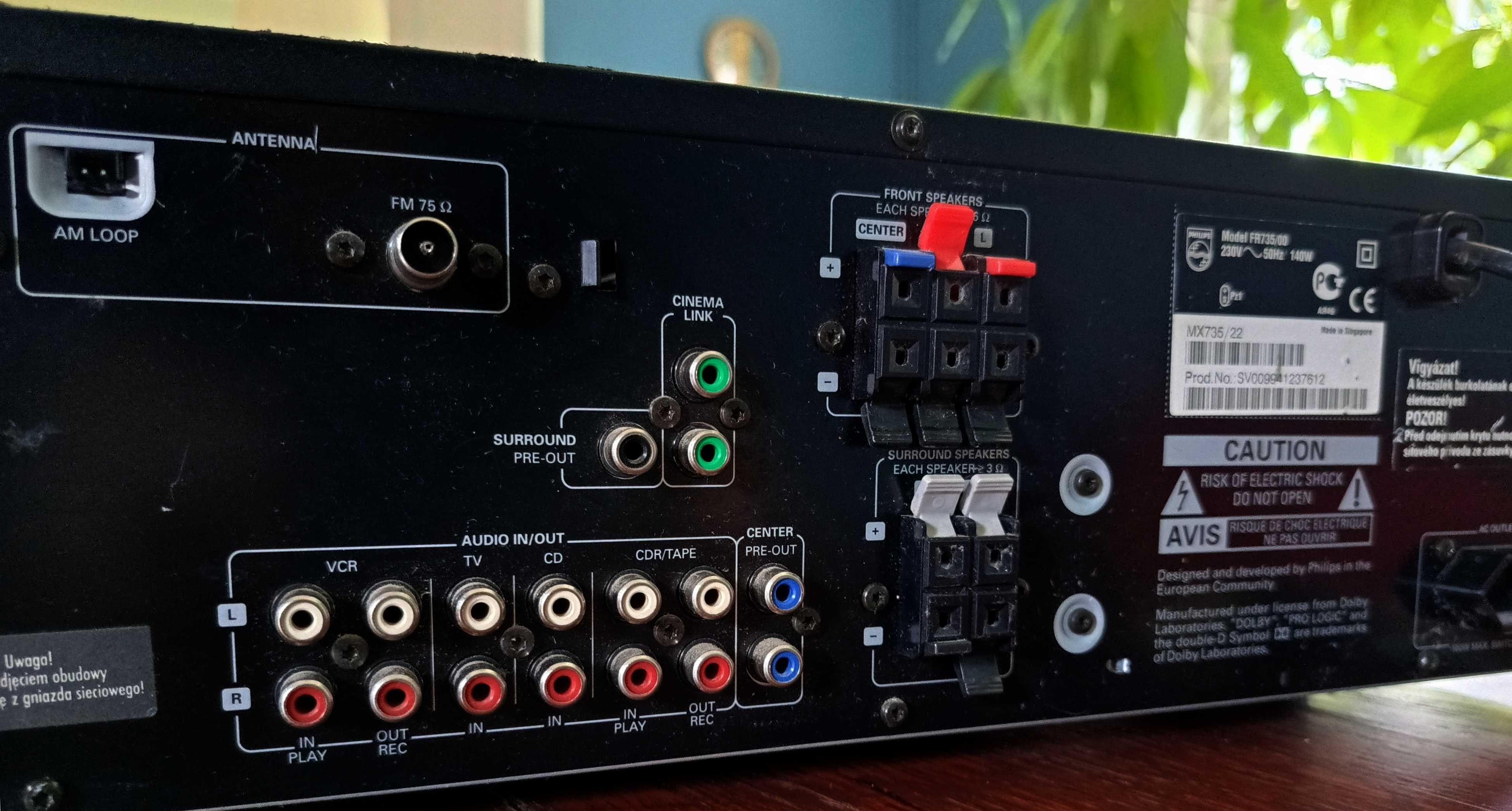 Wzmacniacz Philips FR 735 + pilot