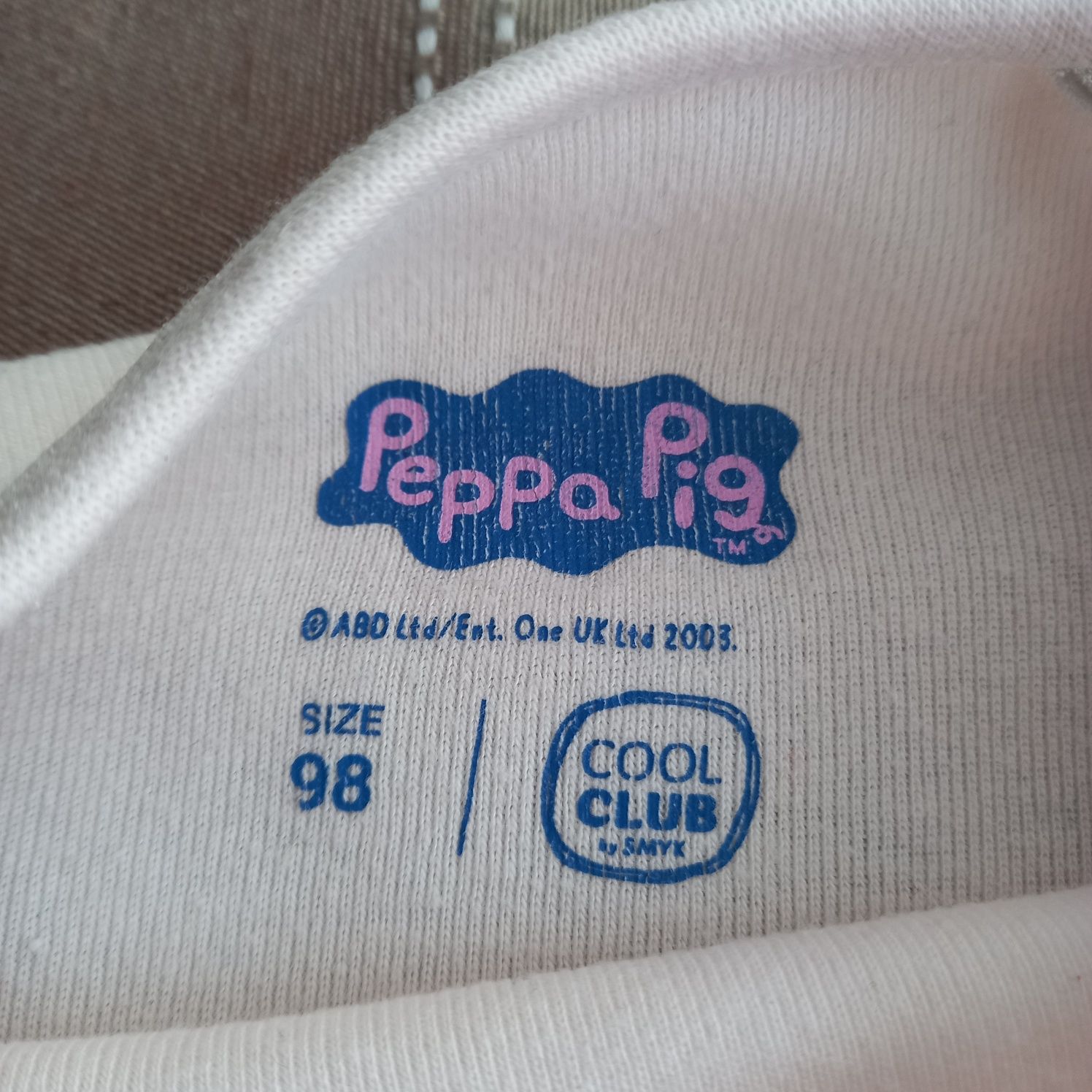 Piżamka dziewczęca, świnka Peppa, Cool Club, r. 98