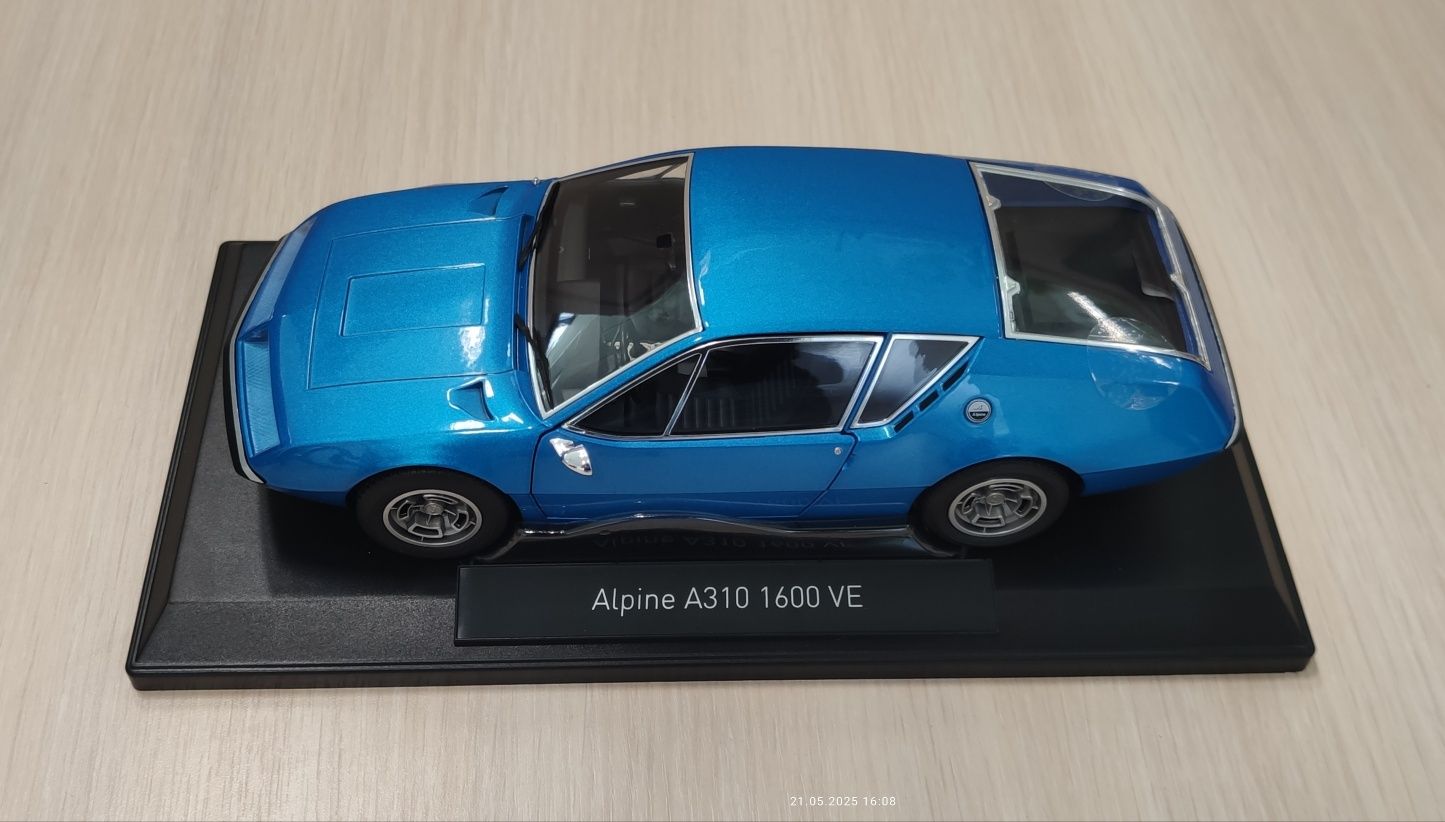 Alpine A 310  1600 VE z 1972 roku  1:18 Norev