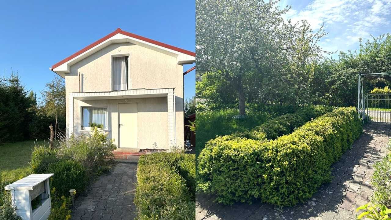 Kołobrzeg-działka z domkiem całorocznym nad morzem, przy plaży