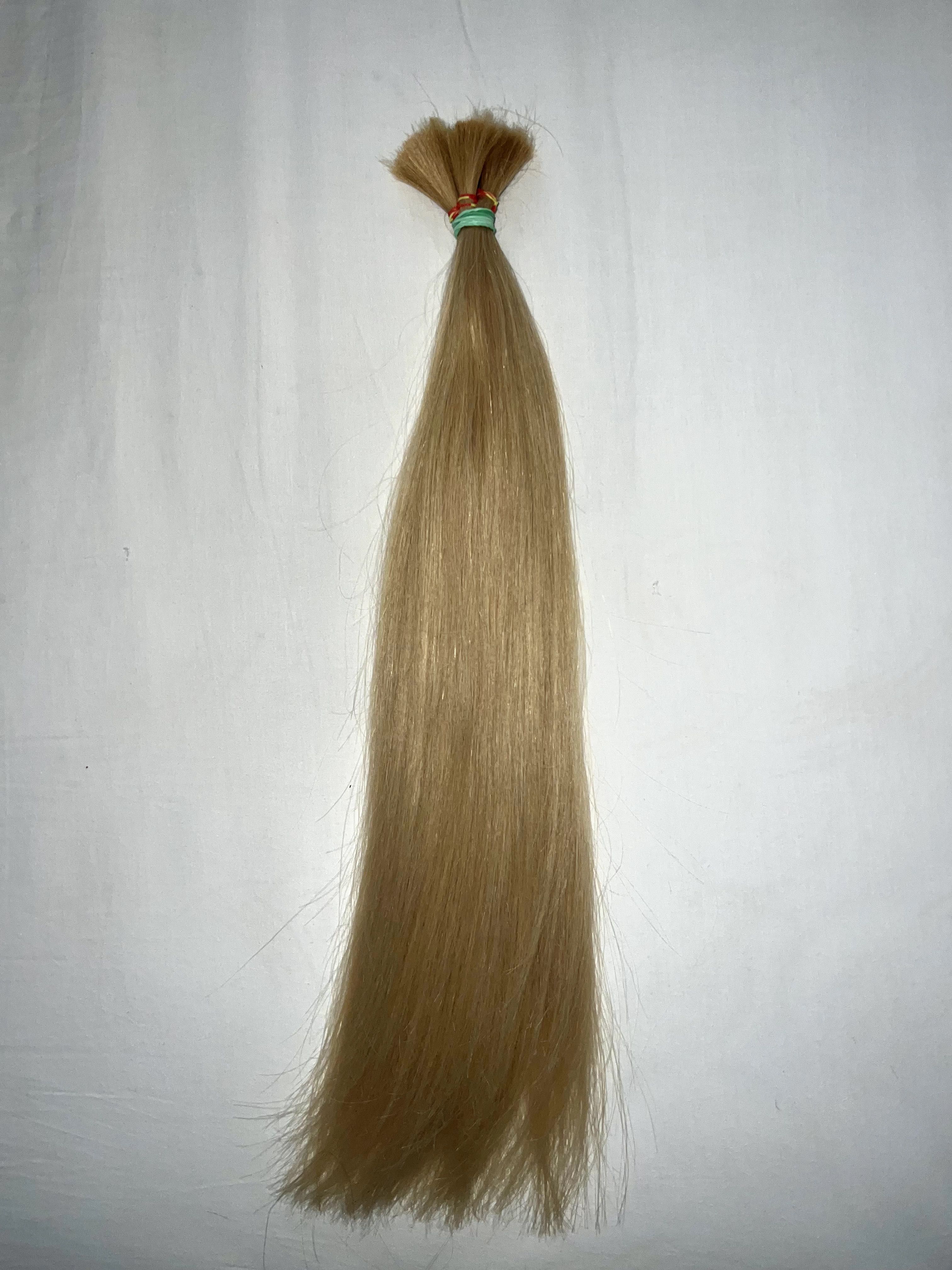 Волосся БУ Теплий Блонд 71г 48 см