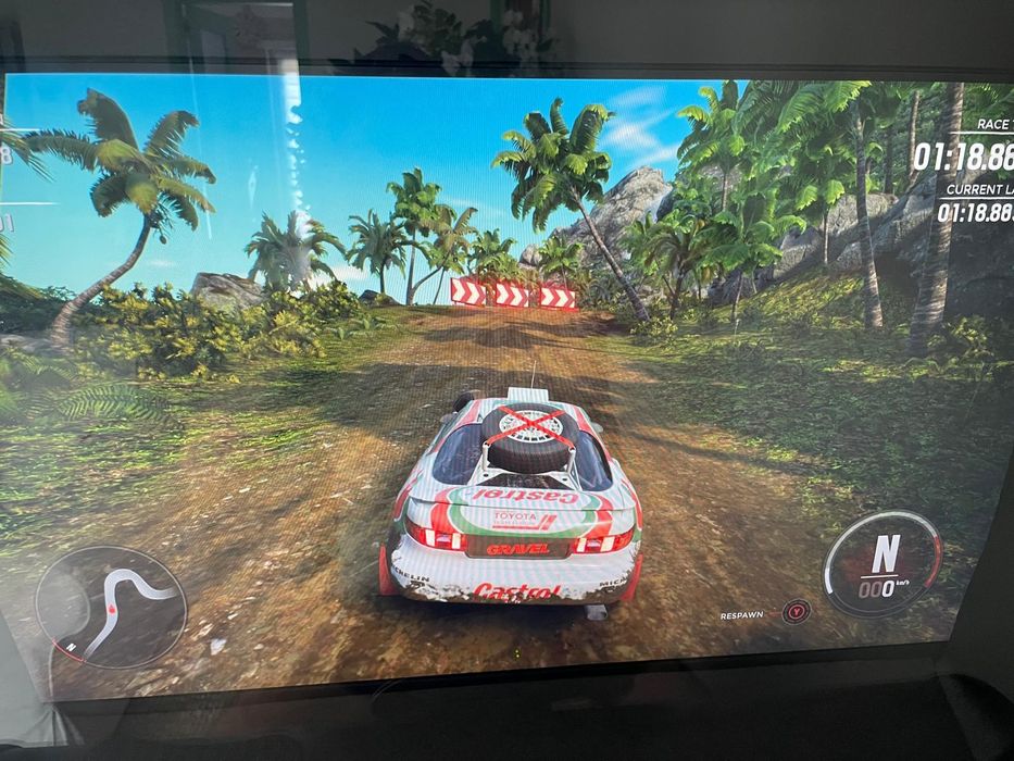 Máquina de jogo, arcade de corrida, OffRoad challenge modificada
