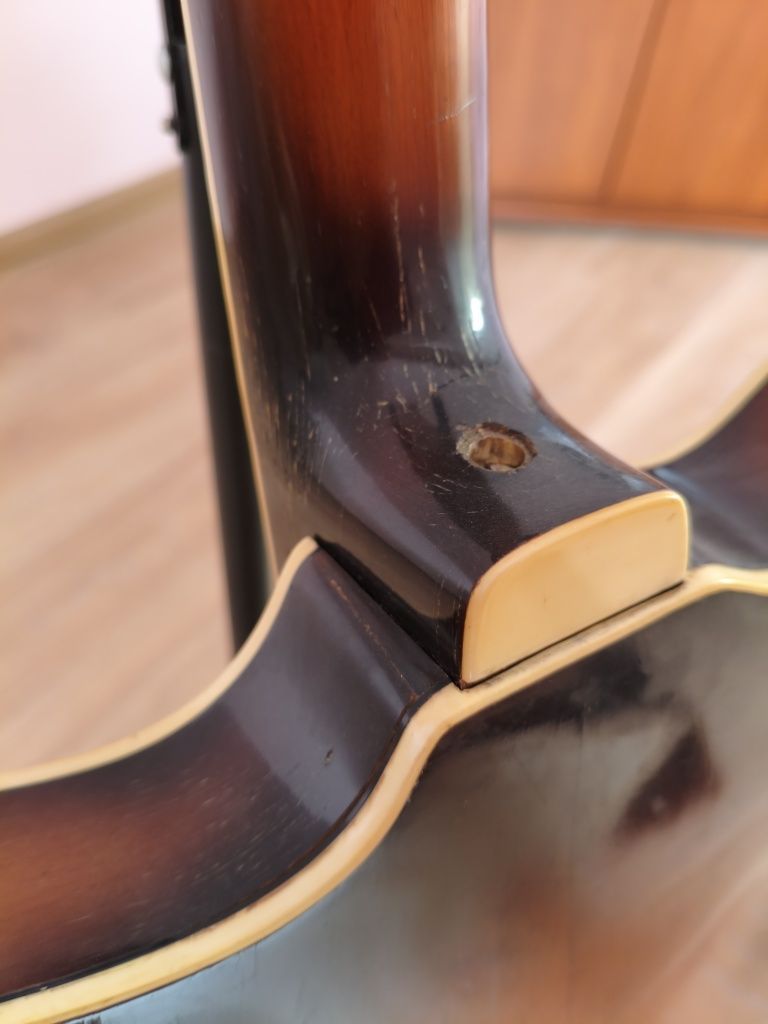 Migma Favorit By Heinz Seifert gitara hollow body z lat 50