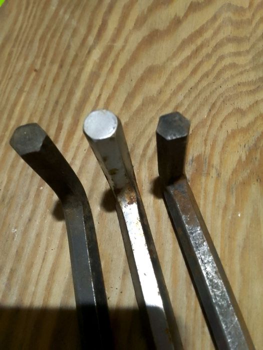 Klucze imbusowe 8mm, długość od 8-12 cm