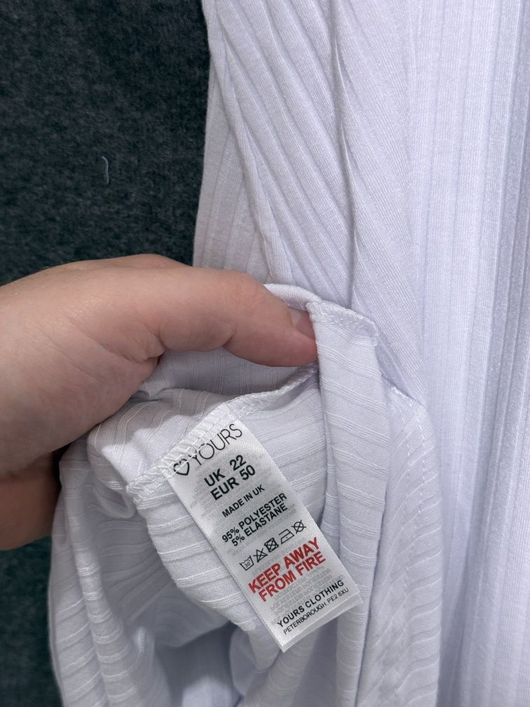 Biała bluzka damska 5xl