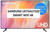 Nowy TV Samsung UE75AU7102K 75" LED 4K Tizen DVB-T2