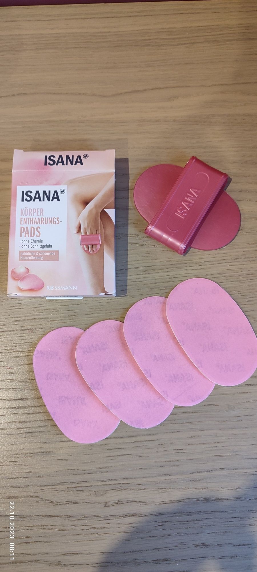 Isana Pad do depilacji ciała