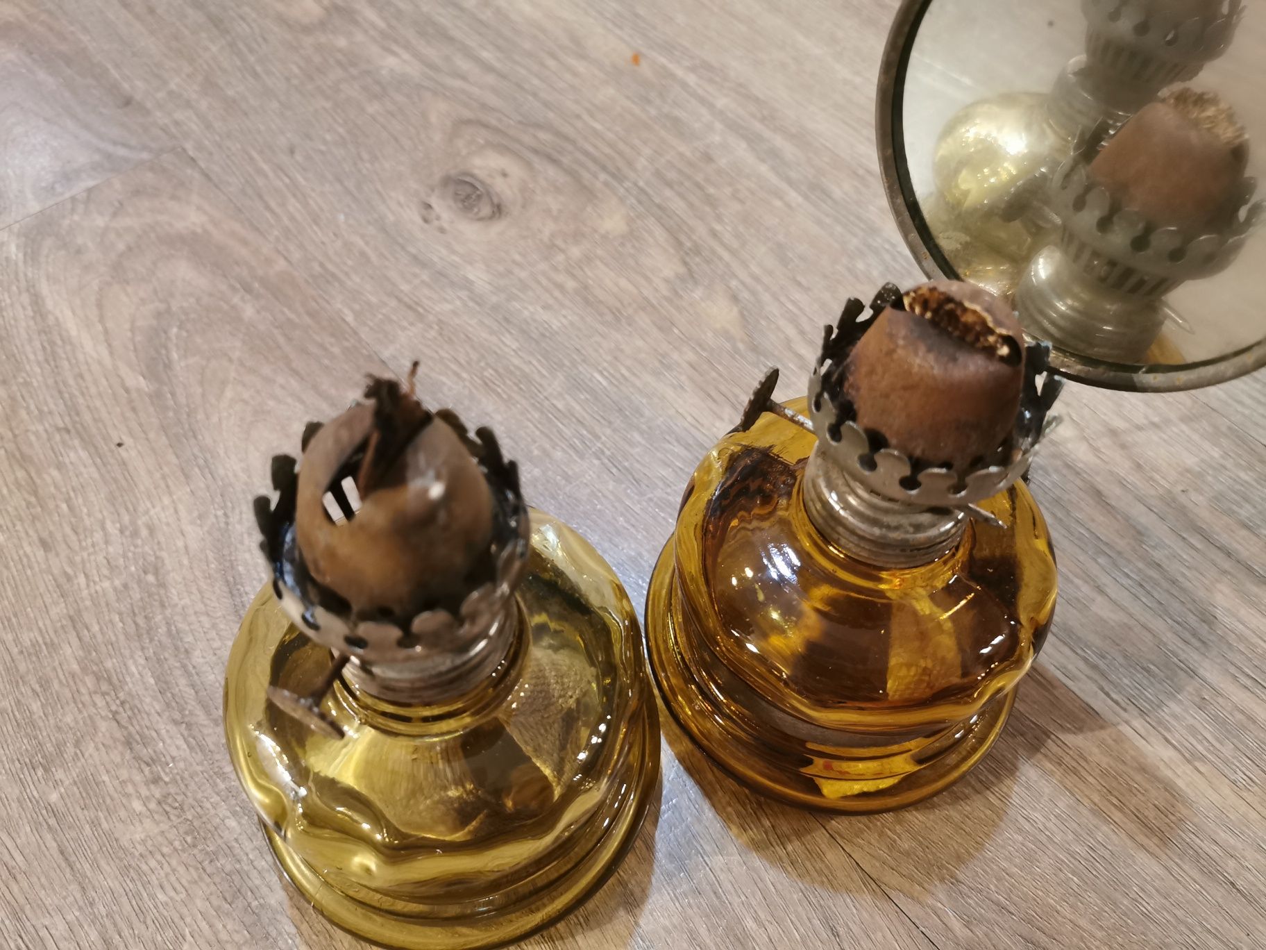 Lampa Naftowa stara 2 sztuki