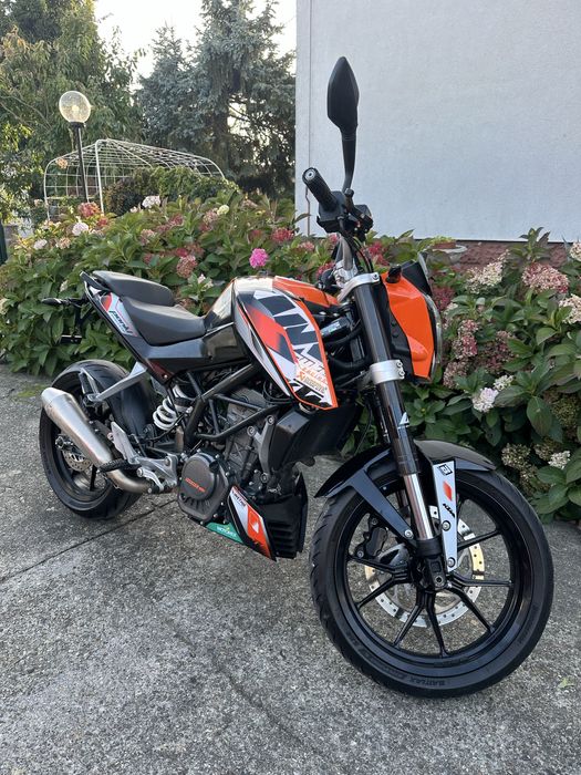 KTM Duke 125 z Niemiec (transport)