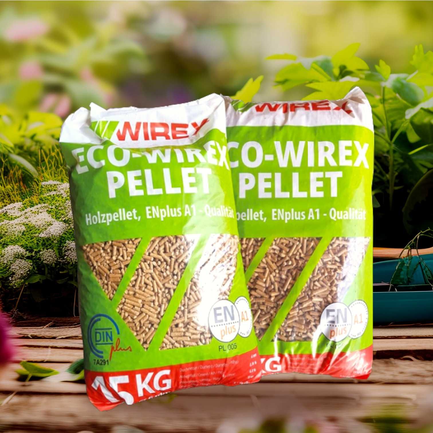 Pelet WIREX Certyfikowany A1 EN+ DIN+ 6 mm