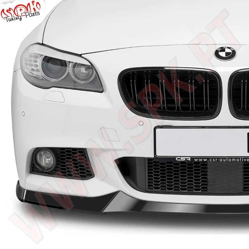 Lip Spoiler Frontal BMW F10 / F11 (a partir de 2010) - Preto Brilhante