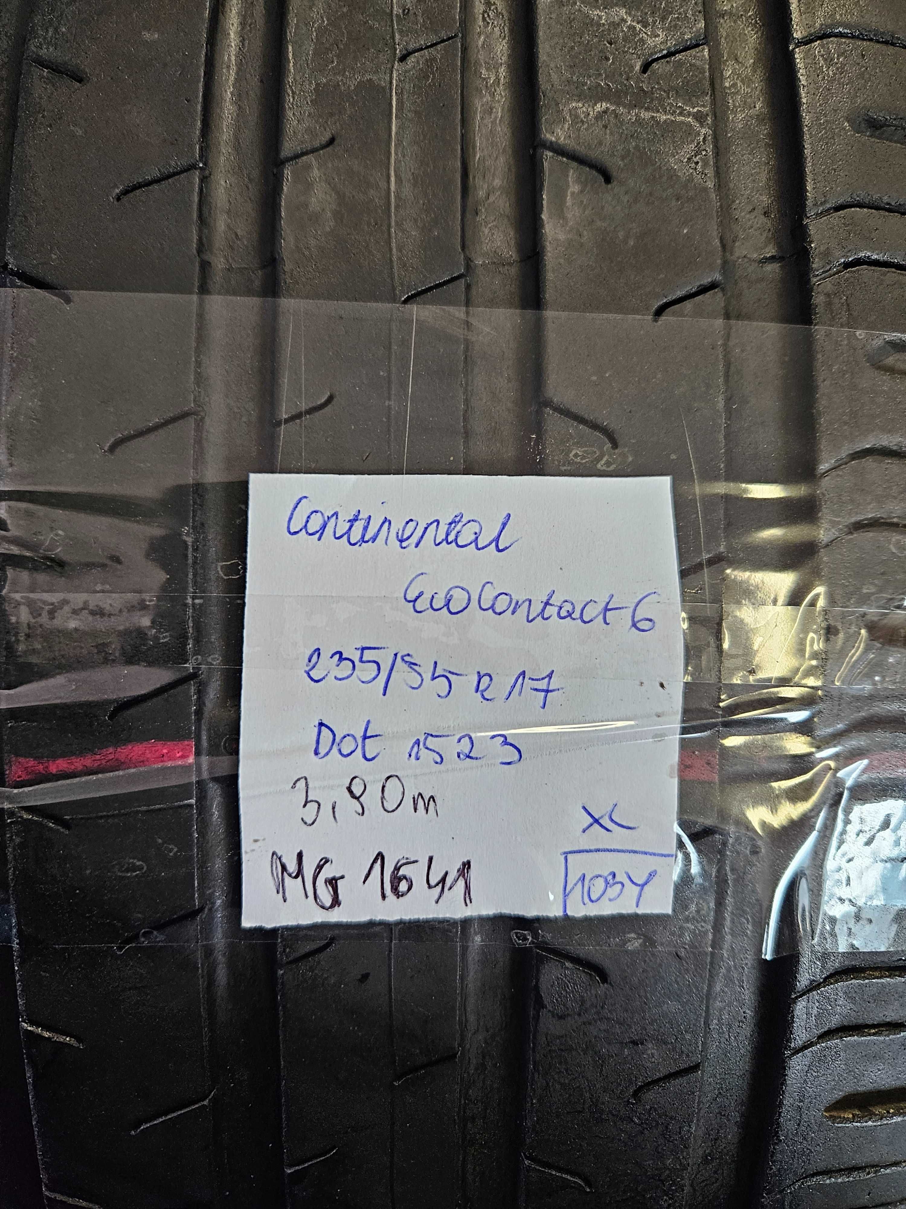 Continental 235/55 r17 EcoContact 6 /// 4mm!!! 2023r wysyłka