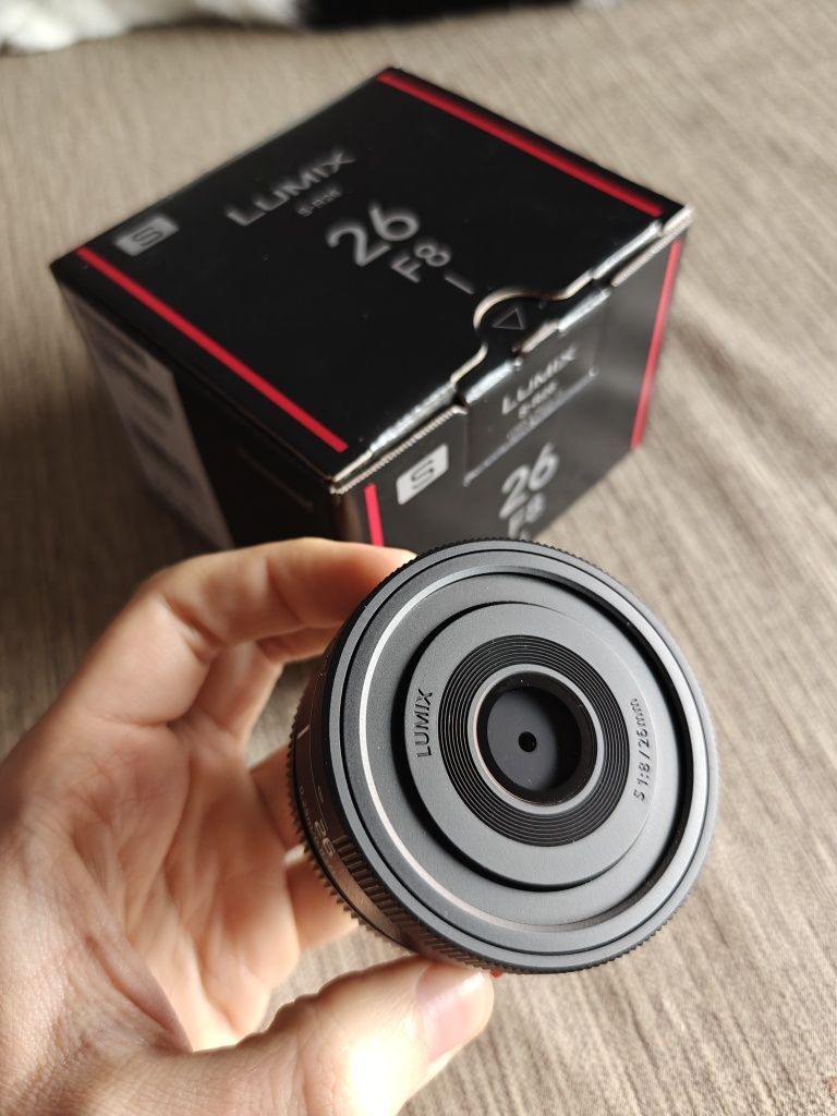 Panasonic Lumix 26mm F8 usada uma vez