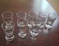 Mini szklanki 8szt