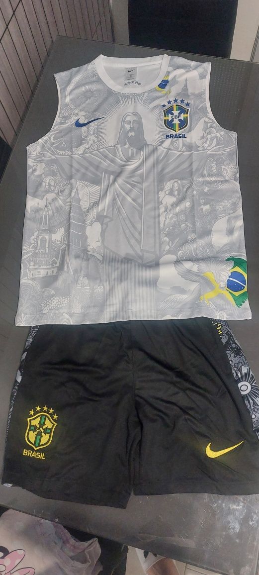 Camisola brasil [conjunto] tamanho s