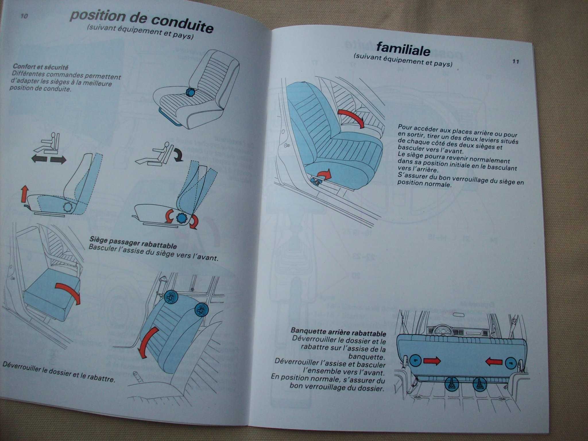 Instrukcja obsługi Citroen C15, stara, w obcym języku.