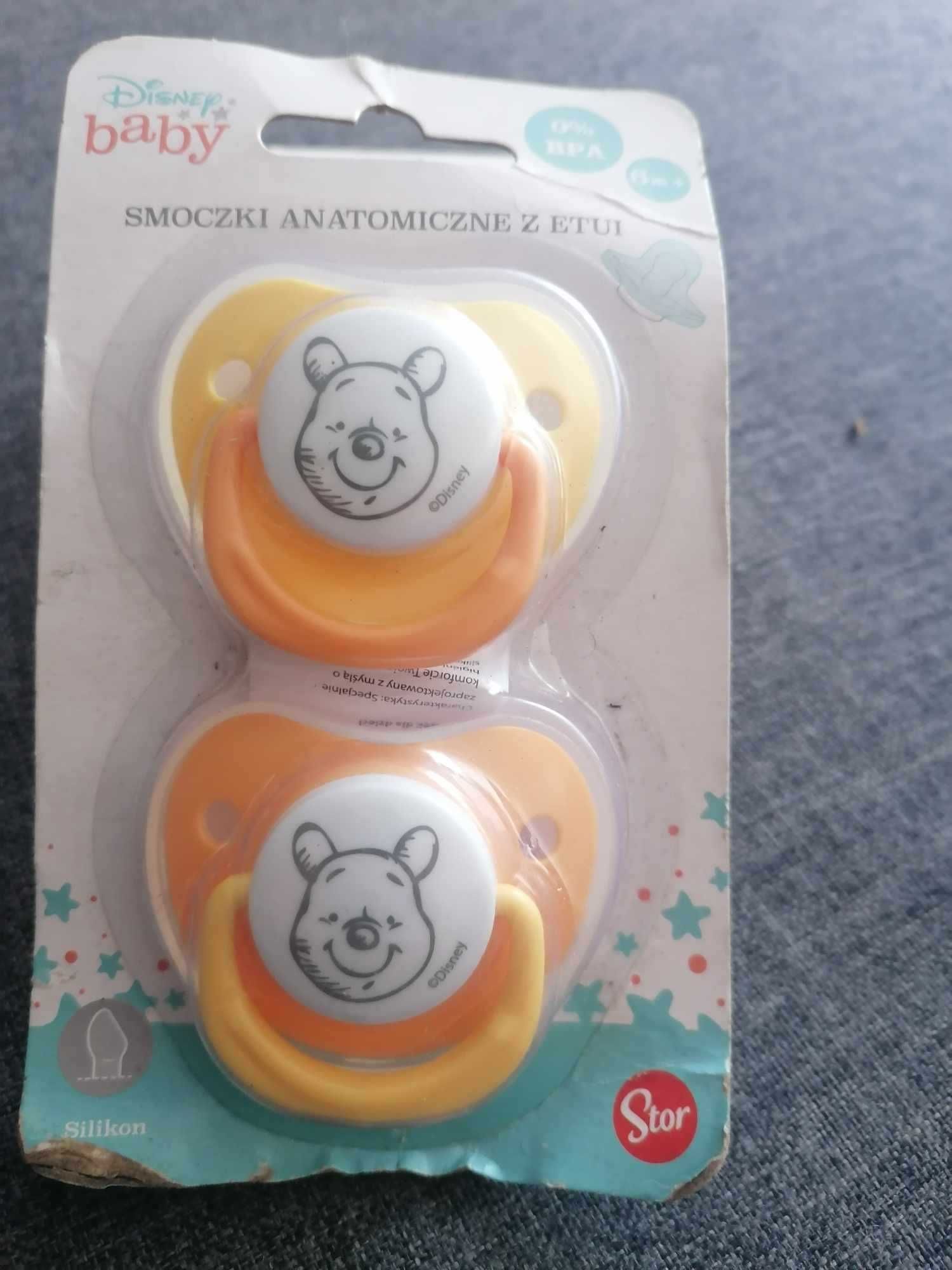Smoczek Stor anatomiczny silikon 
Kubuś Puchatek Smoczek 2 szt 6m+