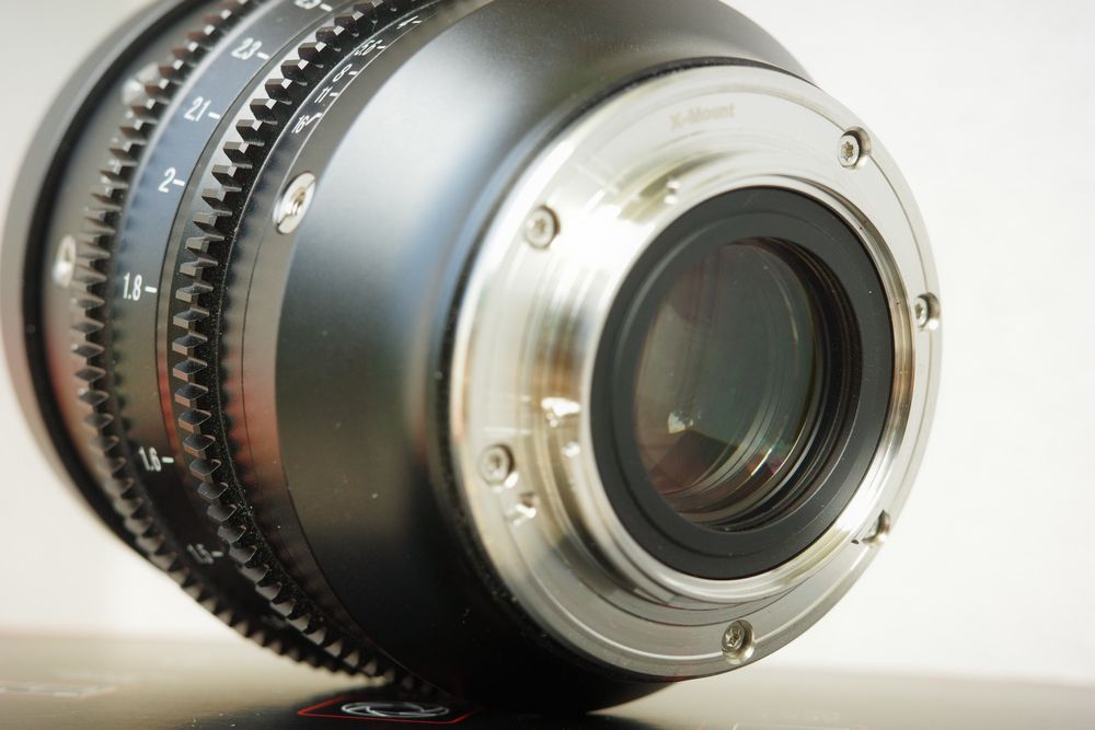 7Artisans Cine Lens 35mm T1.05 Como nova FUJI X Mount