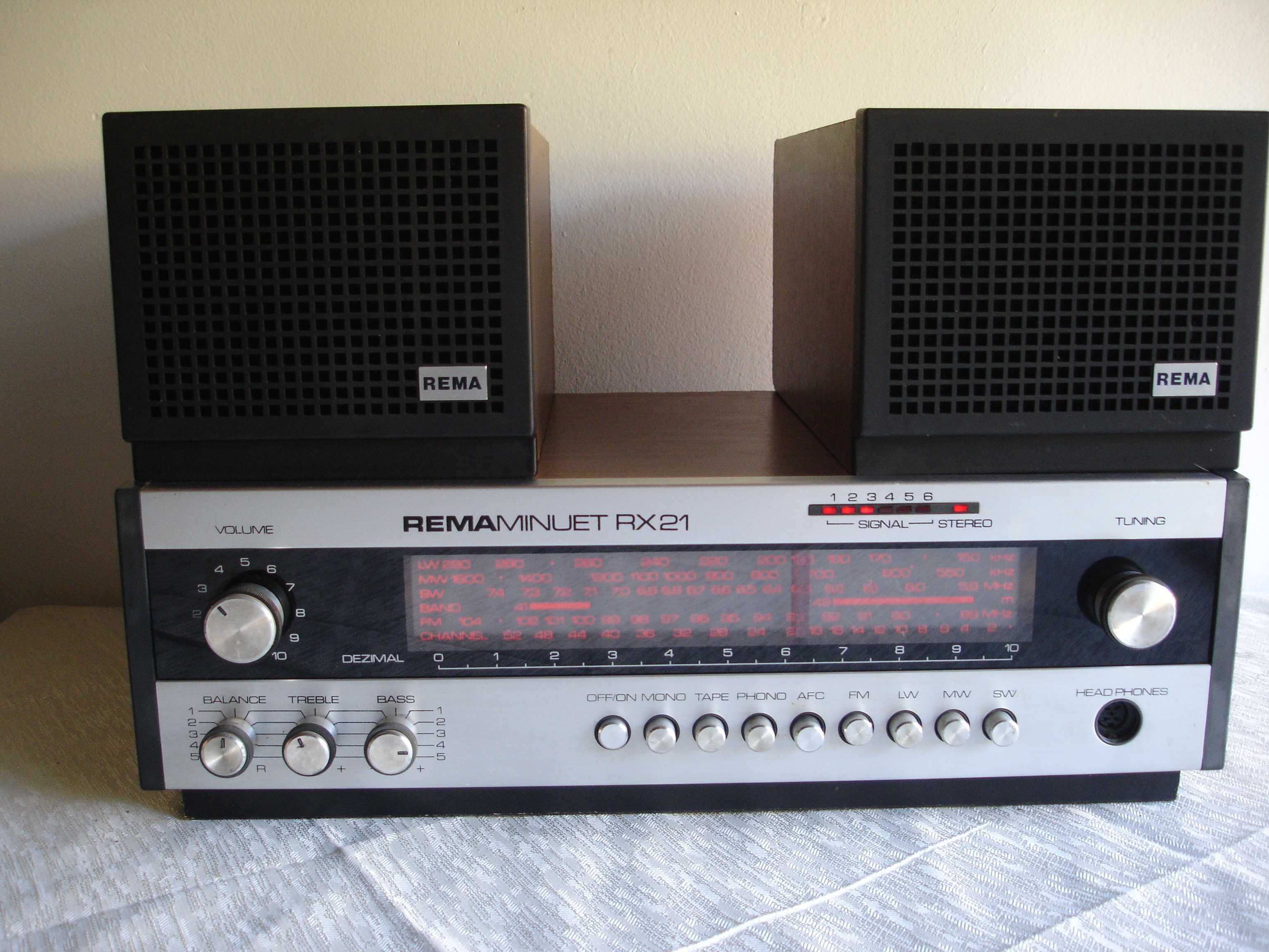 Stare radio DDR REMA MINUET RX21