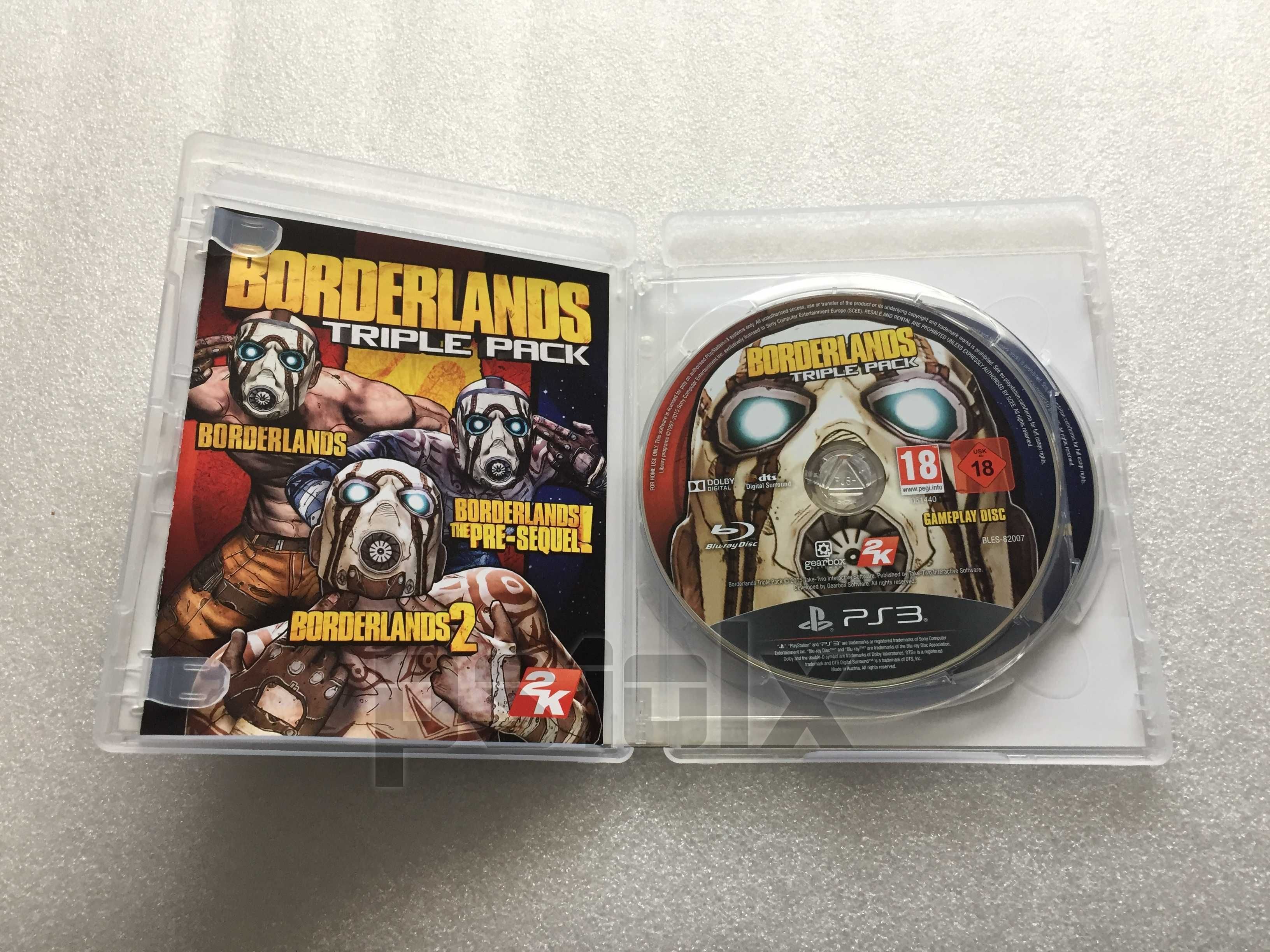 Borderlands Triple Pack playstation ps3
