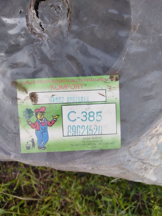 Tarcza sprzęgła C-385