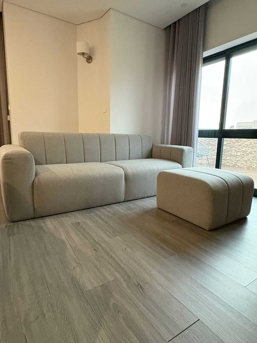 Sofá + Puff da marca Cabeceiras