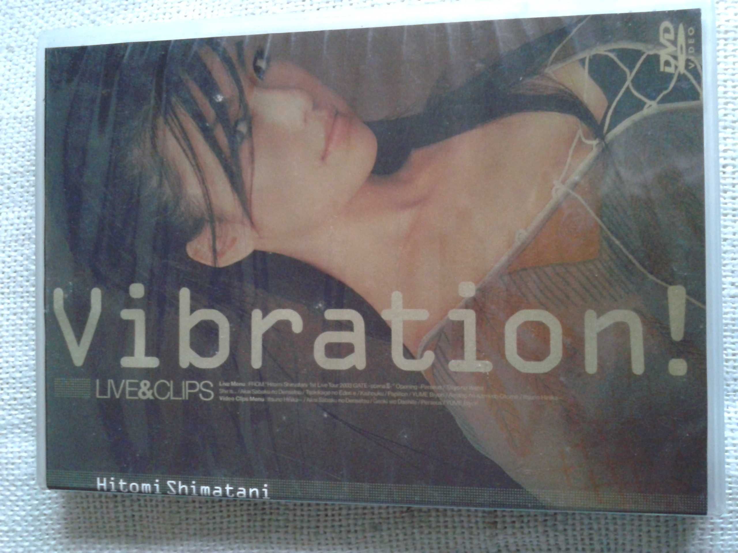 Hitomi Shimatani - Vibration! Live & Clips  DVD