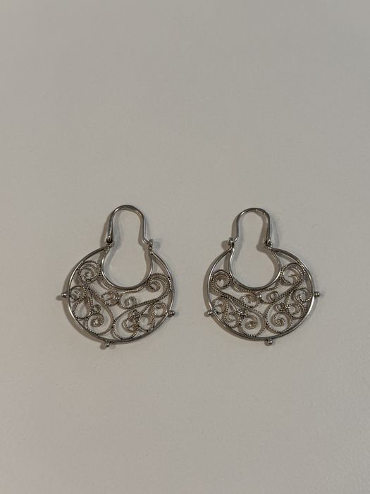 kolczyki filigranowe imago artis prl