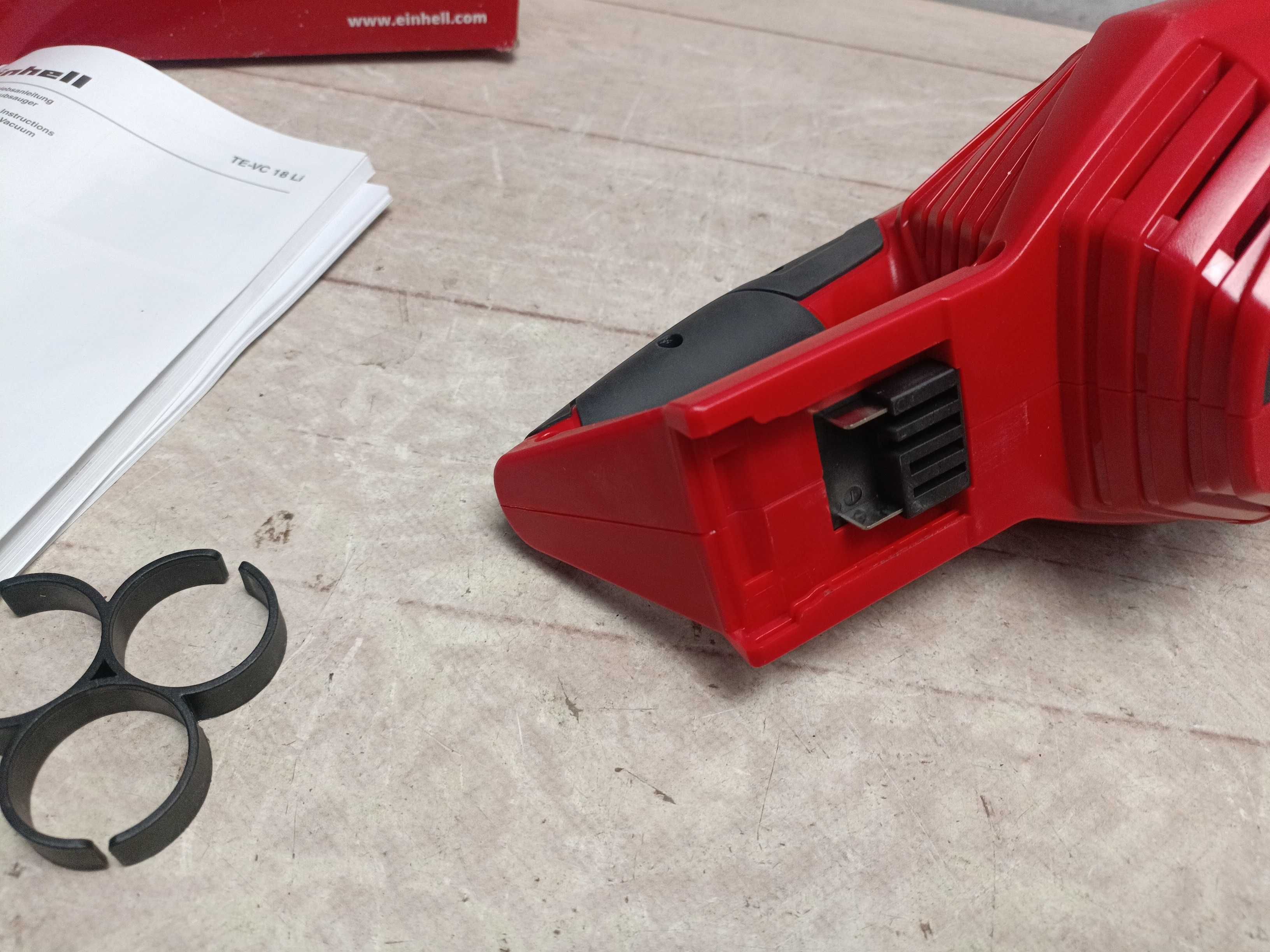 Einhell TE-VC 18 Li пилосос акумуляторний будівельний, 18В, без АКБ