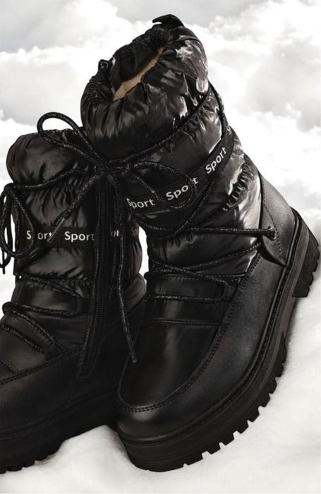 Черевики чоботи дутики дитячі зимові р.33-38