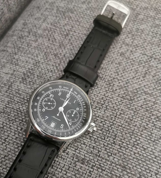 Longines Heritage Chronograph monopusher.
