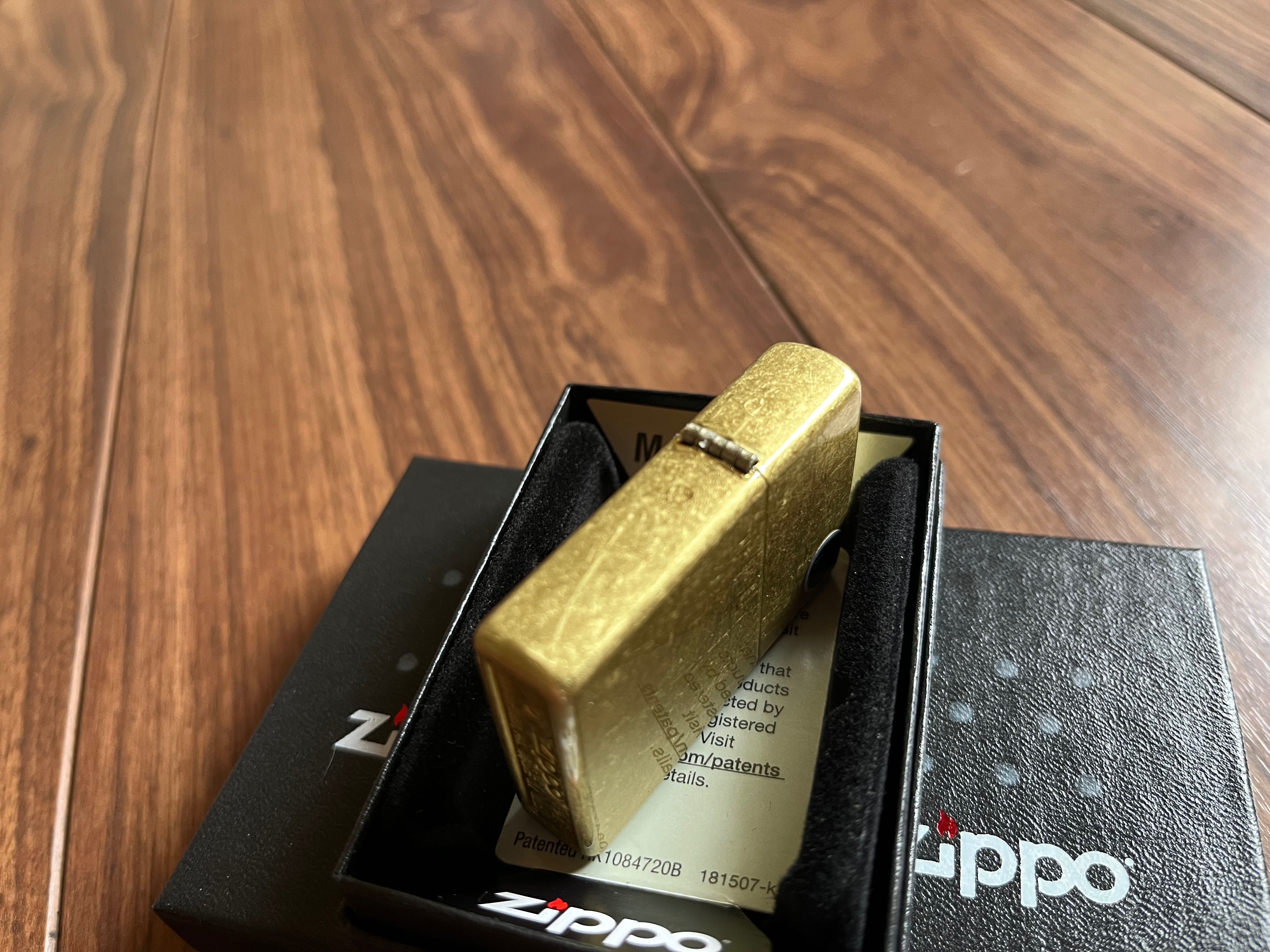 Новые оригинальные зажигалки Zippo 48267 Regular Street Brass