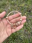 Bransoletka pandora rose gold z charmsami