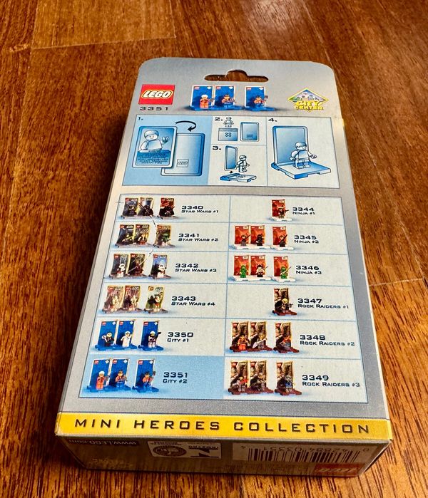 LEGO City  - Three Minifig Pack - 3351