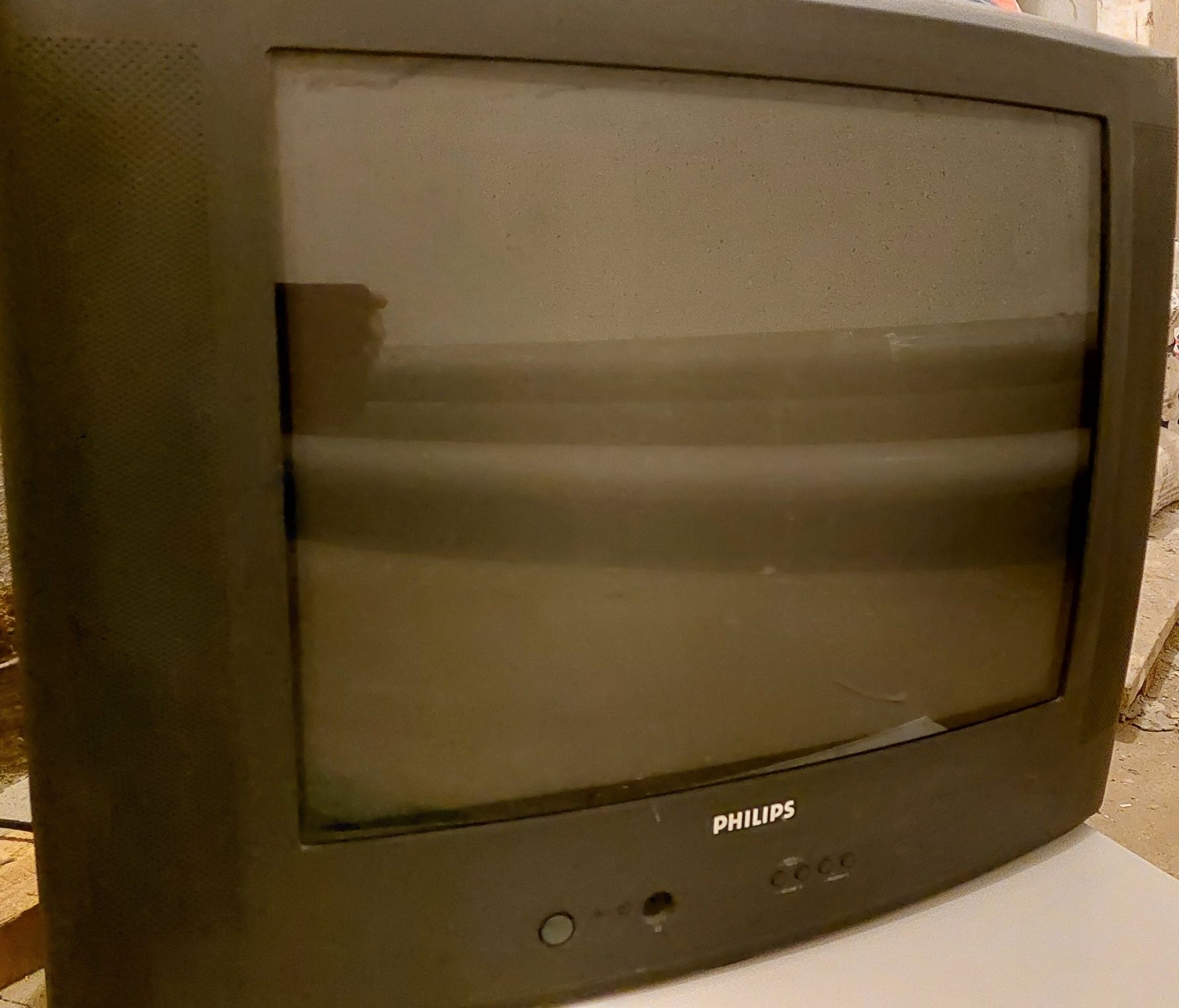 Telewizor kineskopowy Philips 21 cali. Retro