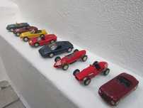 Miniaturas de clássicos da Ferrari