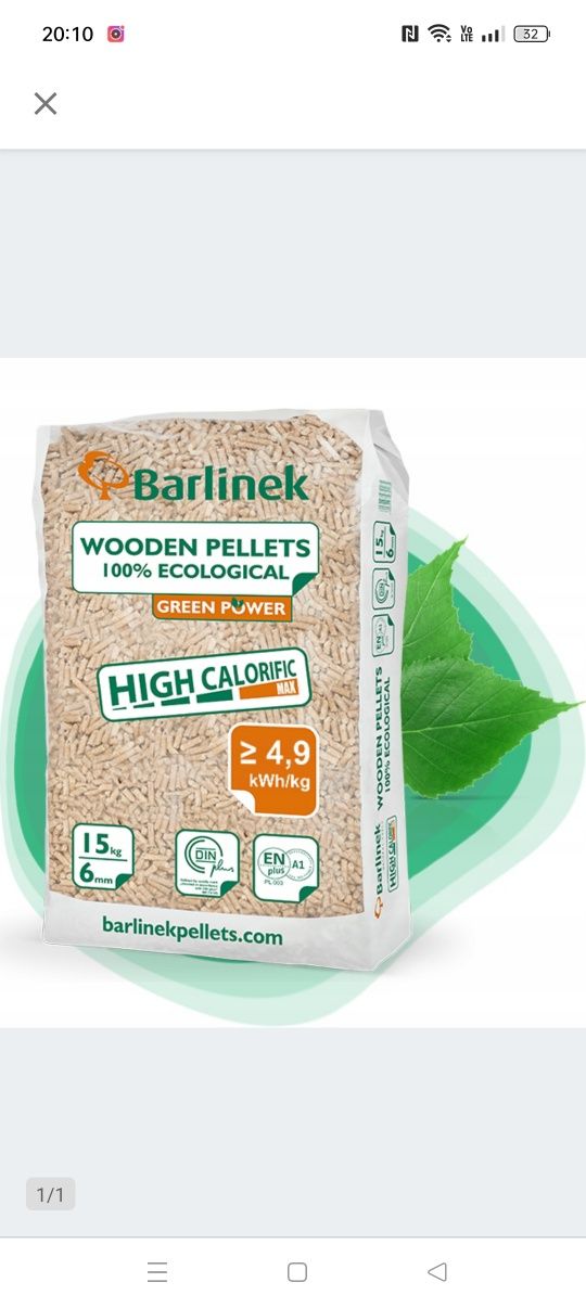Pellet Timber Certyfikowany A1/EN