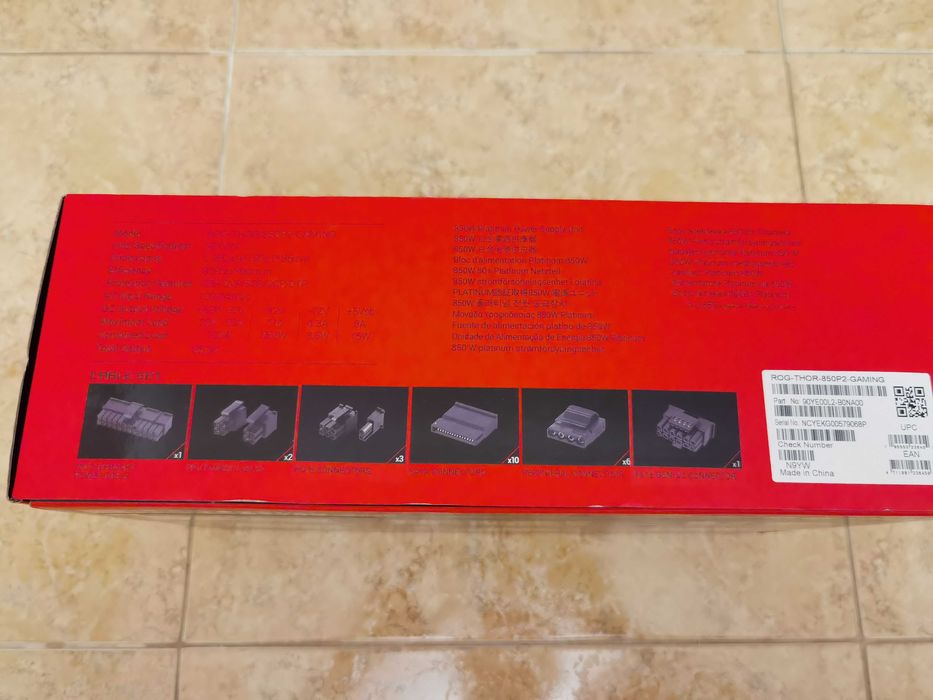 Блок питания для компьютера Asus Rog-Thor-850P2-GAMING