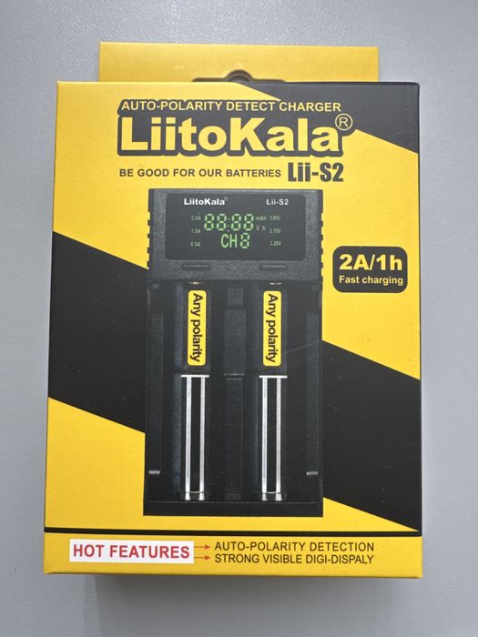 LiitoKala Lii - S2 универсальное зарядное устройство