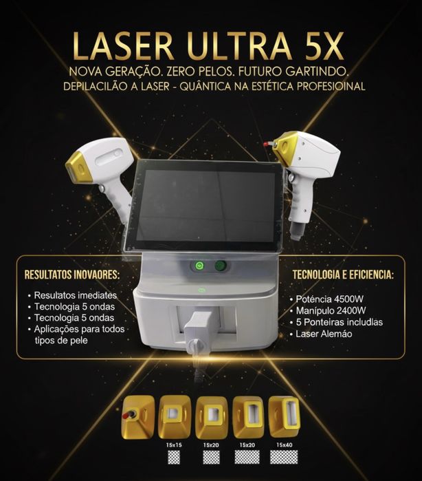 Maquina depilacao laser 2400w