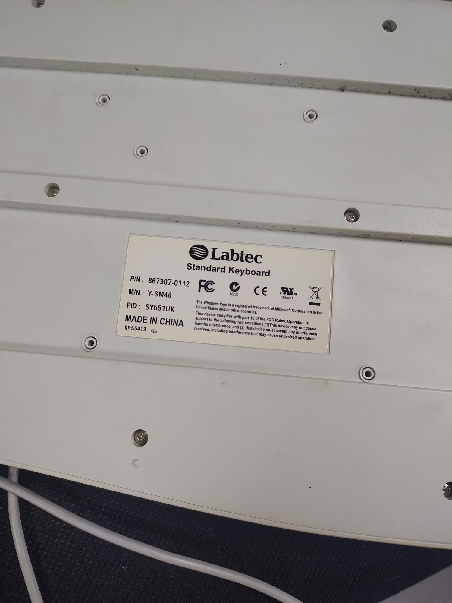 Клавиатура Labtec Y-SM46, клава