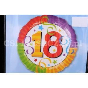 balony foliowe urodzinowe 45 cm