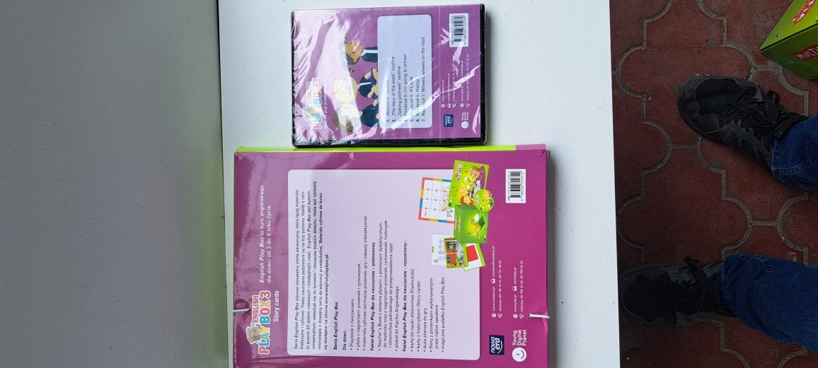 English Play Box. Część 3 - Story cards CD