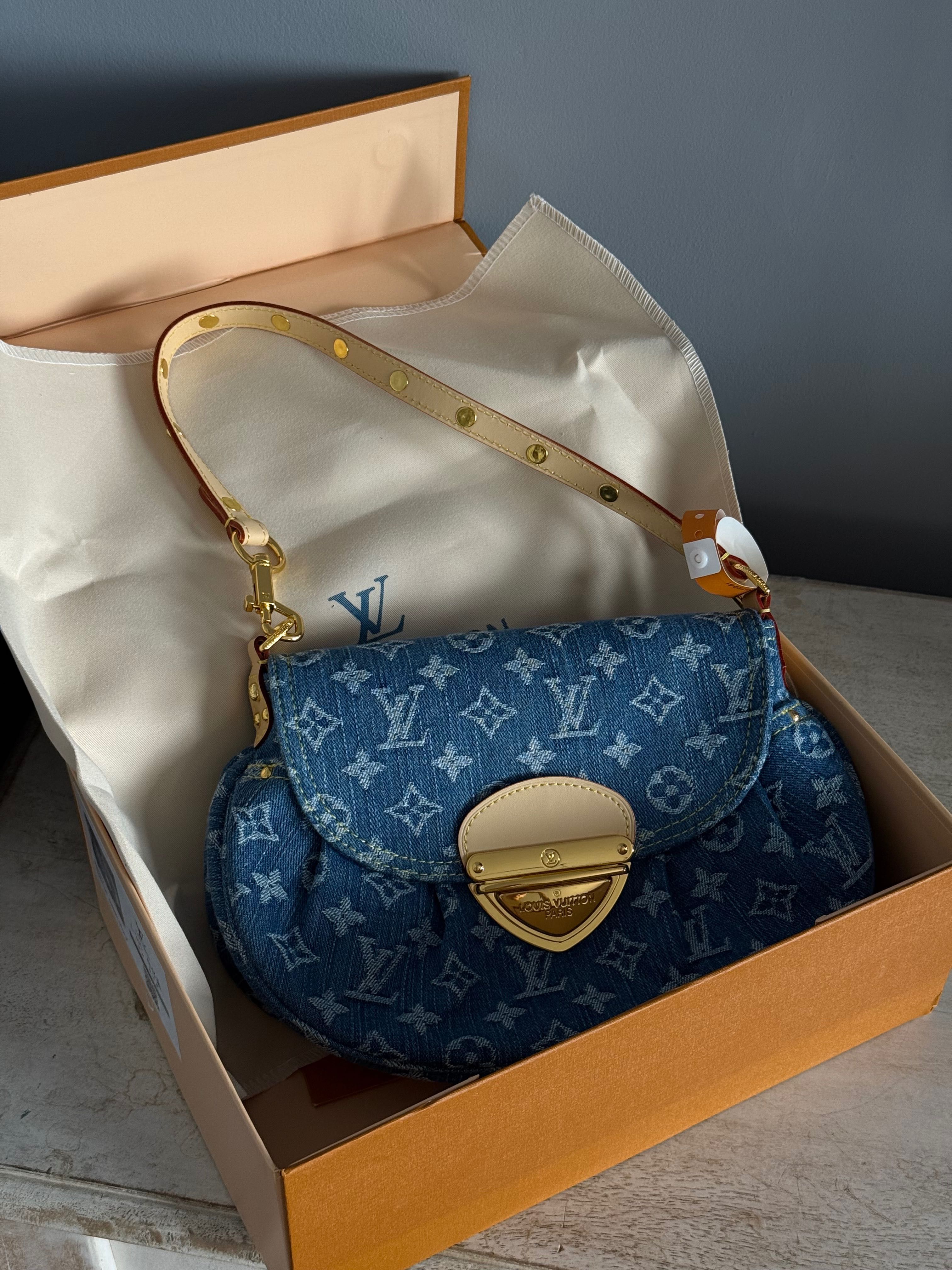 Torebka LV Louis Vuitton Denim Baggy PM