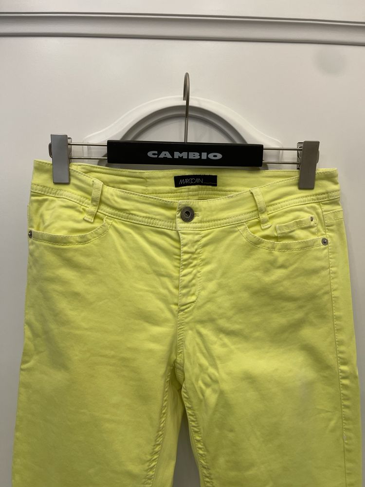 MARCCAIN piękne spodnie jeansowe