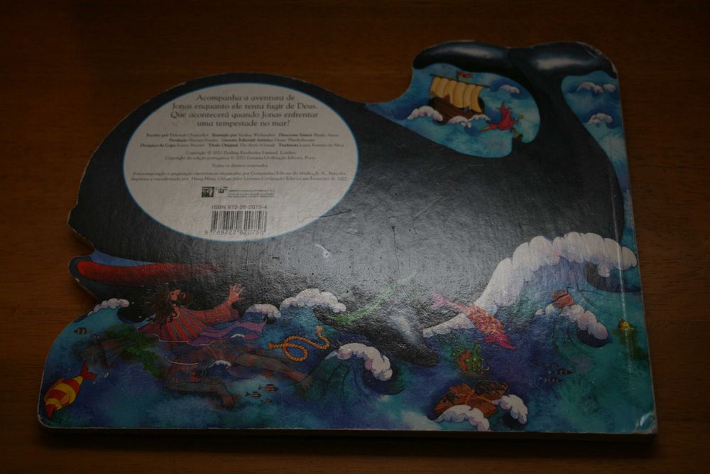 Livro "A História de Jonas"