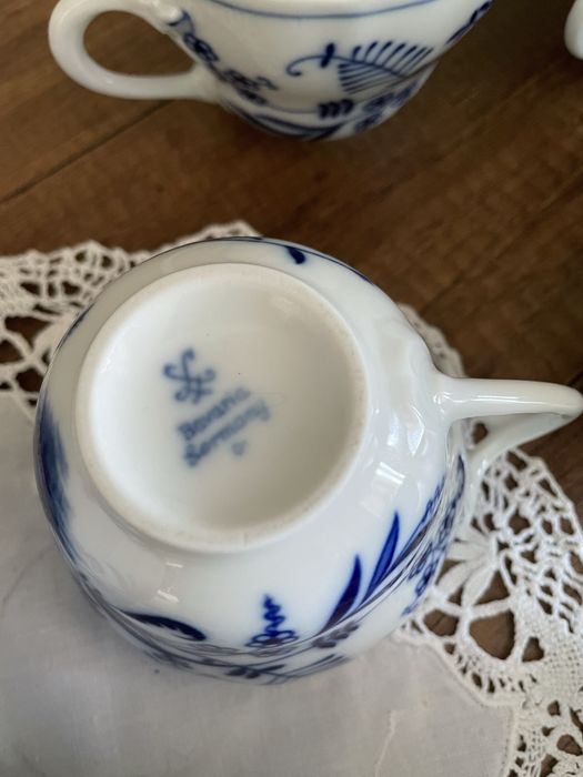 Zwibelmuster чашки поштучно/ Синя цибуля/ Синій лук/ Bavaria